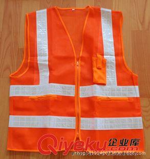 網布背心 用九廠家供應網布交通安全反光背心 網反光服 反光馬甲 達標出口原始圖片2
