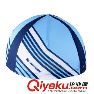 騎行小布帽 XINTOWN斜紋藍小布帽 騎行戶外小布帽 山地公路自行車運動帽子原始圖片3