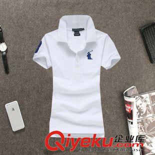 女款短袖 2015春夏新款女裝翻領短袖t恤 純棉t恤女 女韓版polo衫 時尚女T恤原始圖片2