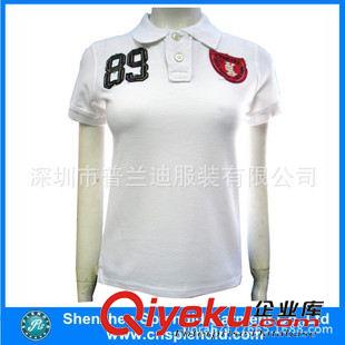 女式POLO衫 女裝POLO衫翻領(lǐng) 女式工作服廣告衫制定 女士翻領(lǐng)POLO衫原始圖片2