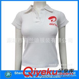 女式POLO衫 女裝POLO衫翻領(lǐng) 女式工作服廣告衫制定 女士翻領(lǐng)POLO衫原始圖片3