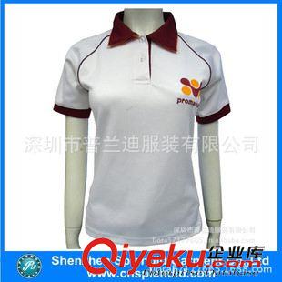 女式POLO衫 全純棉翻領(lǐng)女POLO衫 來樣定做文化POLO衫 短袖女款T恤原始圖片3