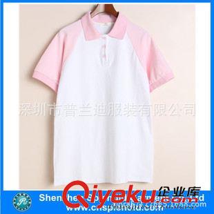 女式POLO衫 新款女士休閑寬松翻領(lǐng)T恤 女式插肩袖百搭POLO衫 運動衫