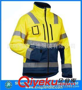 高亮夾克 專業(yè)定做安全服 高亮衣  反光收腰防水防寒工作服外套原始圖片2