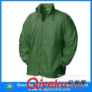 工廠服 訂做長袖休閑工作服外套 綠色外套工作服 定制工作服原始圖片2