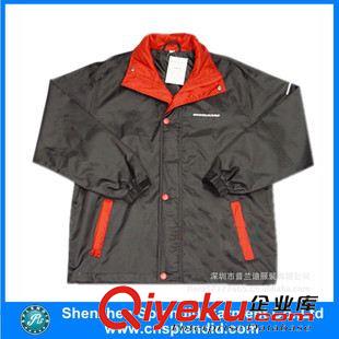 工廠服 訂做長袖休閑工作服外套 綠色外套工作服 定制工作服原始圖片3