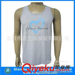 男式背心 定做男士夏季純棉韓版背心無(wú)袖背心 來(lái)圖定做