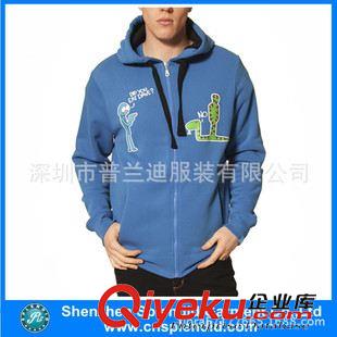 其他 廠家供應(yīng)男式帽衫,開衫,拉鏈開衫原始圖片2