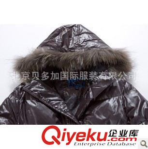 防寒服 貝多加工廠2014冬裝新款男裝真毛領(lǐng)男款羽絨服北京外貿(mào)版加工定做原始圖片3