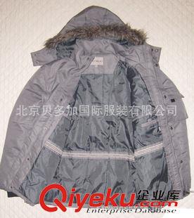 防寒服 貝多加外貿原單加工生產/精品男款羽絨服定做/北京外貿羽絨服訂做