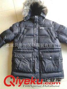 防寒服 貝多加外貿(mào)羽絨服訂做公司/俄羅斯男款羽絨服加工定做/女款羽絨服原始圖片3