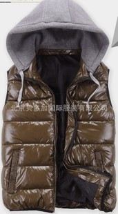 馬甲 供應外貿(mào)新款羽絨馬甲/羽絨服馬甲訂做//北京羽絨馬甲/定做兒童款