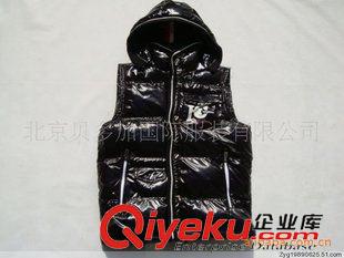 馬甲 供應(yīng)女式羽絨馬甲背心，棉馬甲背心訂做，可來(lái)樣定做北京廠家原始圖片3