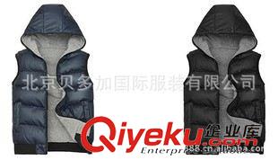 馬甲 供應(yīng)女式羽絨馬甲背心，棉馬甲背心訂做，可來(lái)樣定做北京廠家