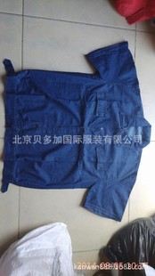 工作服 廠家生產(chǎn)全棉工作服短袖工作服防靜電工作服定做牛仔短袖訂做加工原始圖片3
