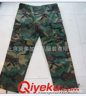 外貿服裝 北京叢林迷彩服冬迷彩/特種兵訓練服加工訂做/新式迷彩服定做生產