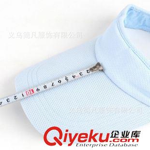 7月新款 廠家網布棒球帽男女士夏天旅游遮陽帽運動會網球帽無頂空頂帽子原始圖片2