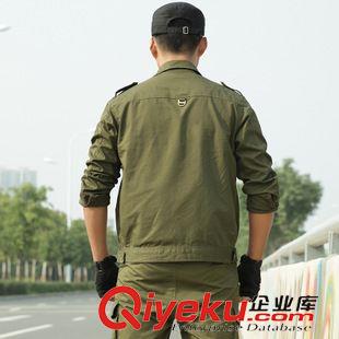 作訓(xùn)服 套裝  戶外軍迷服 套裝純棉工作服作訓(xùn)服戶外軍綠色套裝戶外批發(fā)直銷男