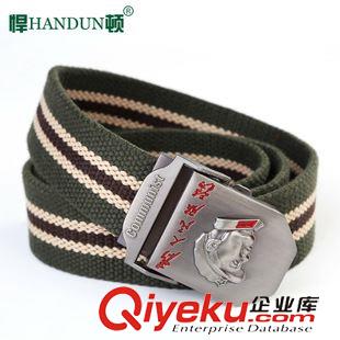 爆款88888888 悍頓包郵男式帆布戶外特種兵戰(zhàn)術(shù)腰帶尼龍軍迷褲帶內(nèi)腰帶HD14C001原始圖片2