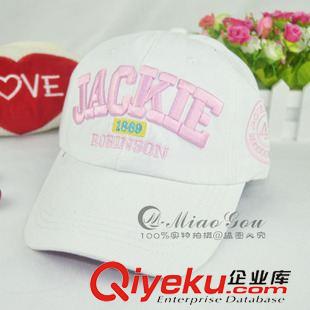 棒球帽/鴨舌帽 廠家直批春夏秋冬季韓版潮男女士棒球帽鴨舌帽刺繡JACKIE字母帽子原始圖片3
