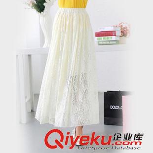 時(shí)尚半身裙 2015春季新款蕾絲百搭大擺半身裙時(shí)尚半身長(zhǎng)裙