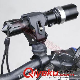 自行車(chē)車(chē)夾 燈夾  燈架 {zx1}款360度旋轉(zhuǎn){wn}大夾子自行車(chē)前燈架  手電筒夾子/車(chē)夾原始圖片3