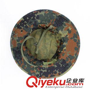 圓邊帽 河馬德國叢林迷彩奔尼帽 現貨供應圓邊帽釣魚帽軍迷遮陽帽