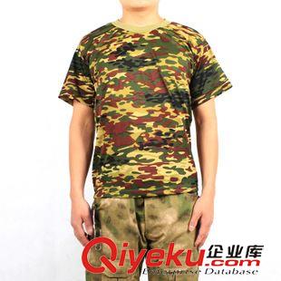 短袖T恤 精品學(xué)生男女軍訓(xùn)迷彩T恤 叢林迷彩短袖