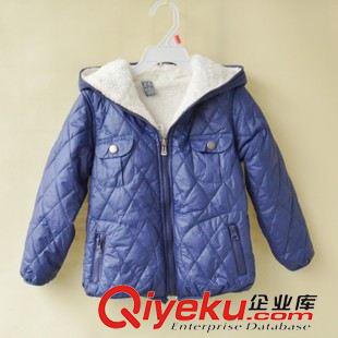 童棉衣 外貿(mào)原單2015新款男童女童皮衣外套兒童皮夾克羊羔絨內(nèi)里雙層皮衣