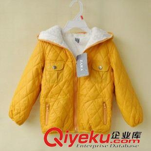 童棉衣 外貿(mào)童裝2015冬裝新款男女寶寶棉衣外套兒童羊羔絨內(nèi)里棉襖棉服原始圖片2