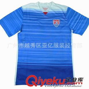 泰版上衣足球服 {zx1}款 美國(guó)客場(chǎng)足球服 運(yùn)動(dòng)戶外上衣 2015-16夏秋季 工廠直銷