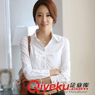職業裝工裝服(男女) 2015秋冬時尚職業裝修身OL女士正裝黑色西裝工作服