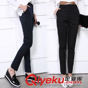 鉛筆褲 一件代發新款韓國進口長褲女修身西裝褲休閑西褲女式 小腳西褲女