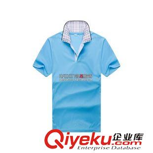 {zpy}T恤 加工定制空白T恤 鑫馬方格T恤衫 翻領文化衫 廣告衫 可加印LOGO原始圖片3