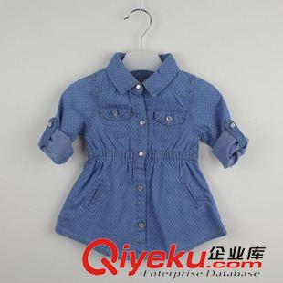 夏季女童裙子 外貿(mào)童裝春秋款女童連衣裙潮B家格子純棉公主裙女童夏裝原單童裙