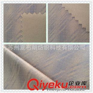 桃皮絨 吳江盛澤 斜紋桃皮絨燙金水蜜桃 男士夾克衫羽絨服棉服面料原始圖片2