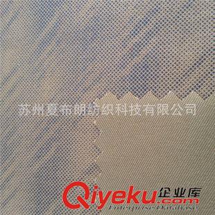 桃皮絨 吳江盛澤 斜紋桃皮絨燙金水蜜桃 男士夾克衫羽絨服棉服面料原始圖片3
