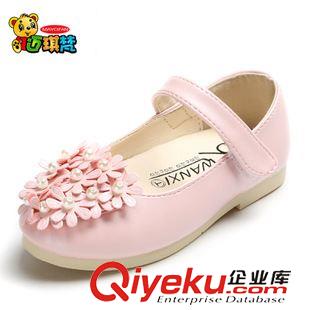 單鞋/皮鞋 2015秋季新款兒童休閑鞋套腳單鞋女童皮鞋花朵平底鞋舞蹈鞋學(xué)生鞋原始圖片2