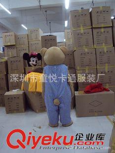 熊卡通服裝--- bear 【給你多倍溫暖的表演服裝】可行走卡通服裝/卡通定做/心熊