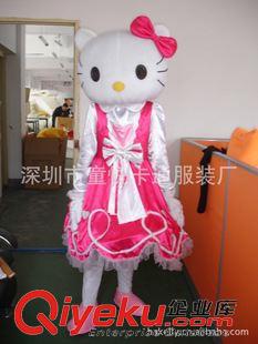 KT貓--- kitty Cat 2012精Hello Kitty 貓卡通服裝/精KT貓卡通人偶/婚慶公司服裝道具