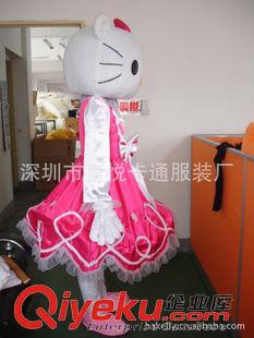 KT貓--- kitty Cat 2012精Hello Kitty 貓卡通服裝/精KT貓卡通人偶/婚慶公司服裝道具