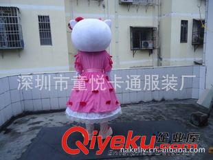 KT貓--- kitty Cat Hello Kitty Cat Mascot/KT貓卡通服裝/2012外銷熱賣KT貓卡通人偶原始圖片3