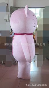 KT貓--- kitty Cat 2015招財貓卡通服裝 動物卡通人偶 熱銷吉祥物 出口品質現貨供應