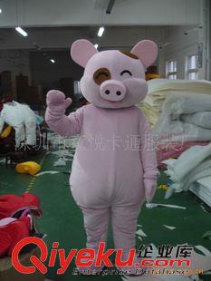 豬卡通服裝---Pigs 【可清洗卡通人偶服】卡通公仔/卡通玩具/單套來圖定做/麥兜豬