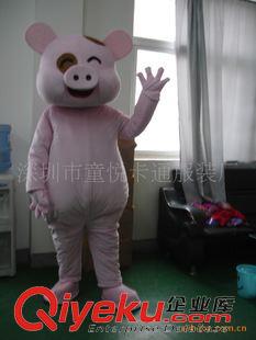 豬卡通服裝---Pigs 【可清洗卡通人偶服】卡通公仔/卡通玩具/單套來圖定做/麥兜豬