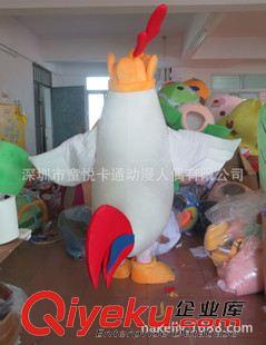 雞卡通人偶---Chicken 公雞卡通服裝 十二生肖卡通人偶 可以叫你起床的鬧鐘 家禽特定制原始圖片3