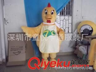 雞卡通人偶---Chicken 【大黃廚師雞吉祥物】供應深圳卡通服裝/兒童表演服/影視動漫服裝