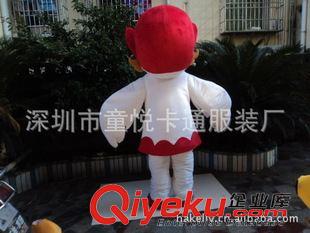 雞卡通人偶---Chicken 【酉雞卡通服裝】Chicken Mascot 十二生肖雞卡通人偶服裝 實物圖