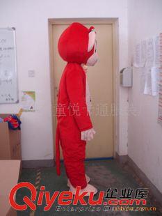 悠嘻猴---YoCi Monkey 熱銷卡通人偶服裝，深圳童悅卡通，企業吉祥物，紅猴子原始圖片2
