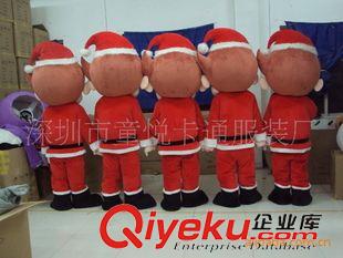 悠嘻猴---YoCi Monkey 【2012新品卡通】卡通服裝/卡通人偶/圣誕節(jié)小紅帽小紅猴子吉祥物原始圖片3